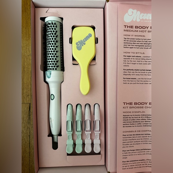 MANE by MANE ADDICTS 
Body Builder Medium Hot Round Brush Hair Set Hair Dryer - Picture 12 of 15